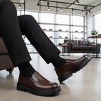 BAXXICO Mens Casual Formal Slip On Shoes Smart and Sophisticated Look