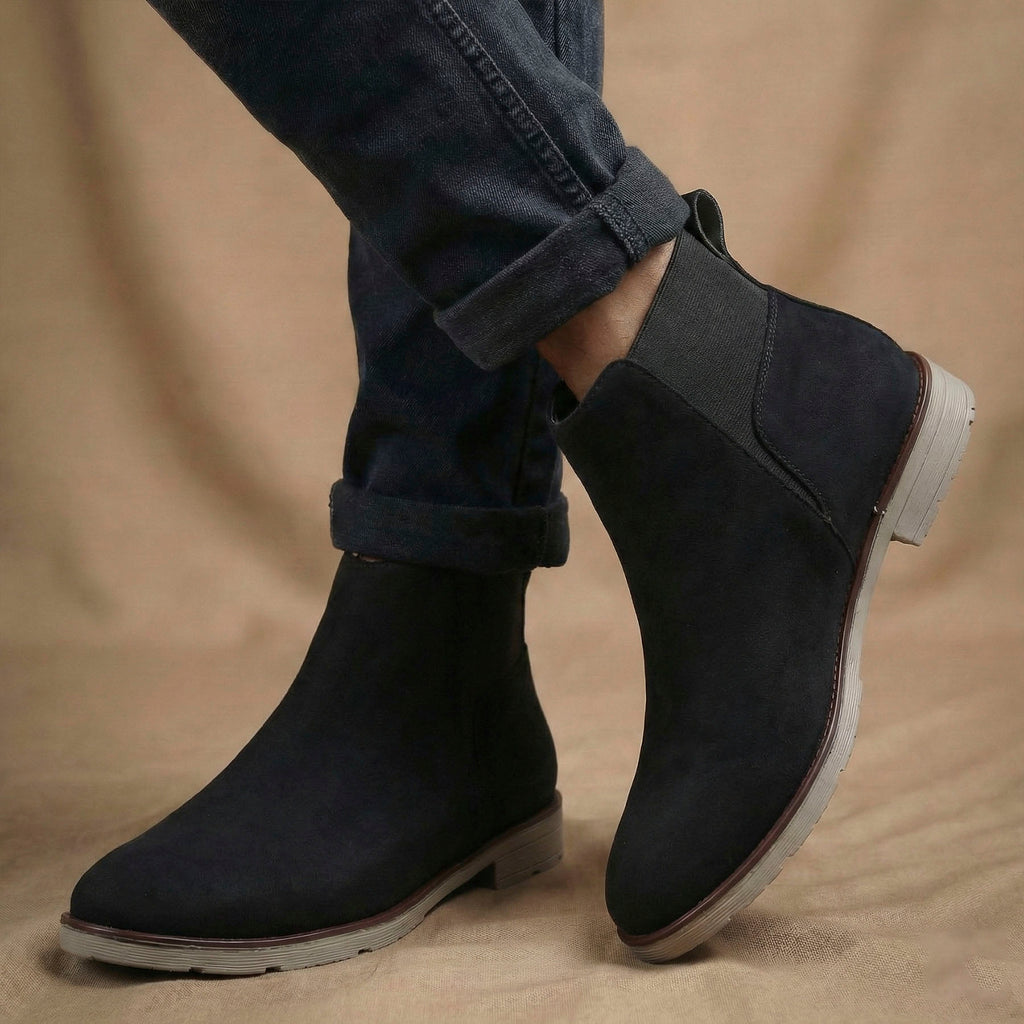 BAXXICO Mens Chelsea Boots Clean Lines Confident Style