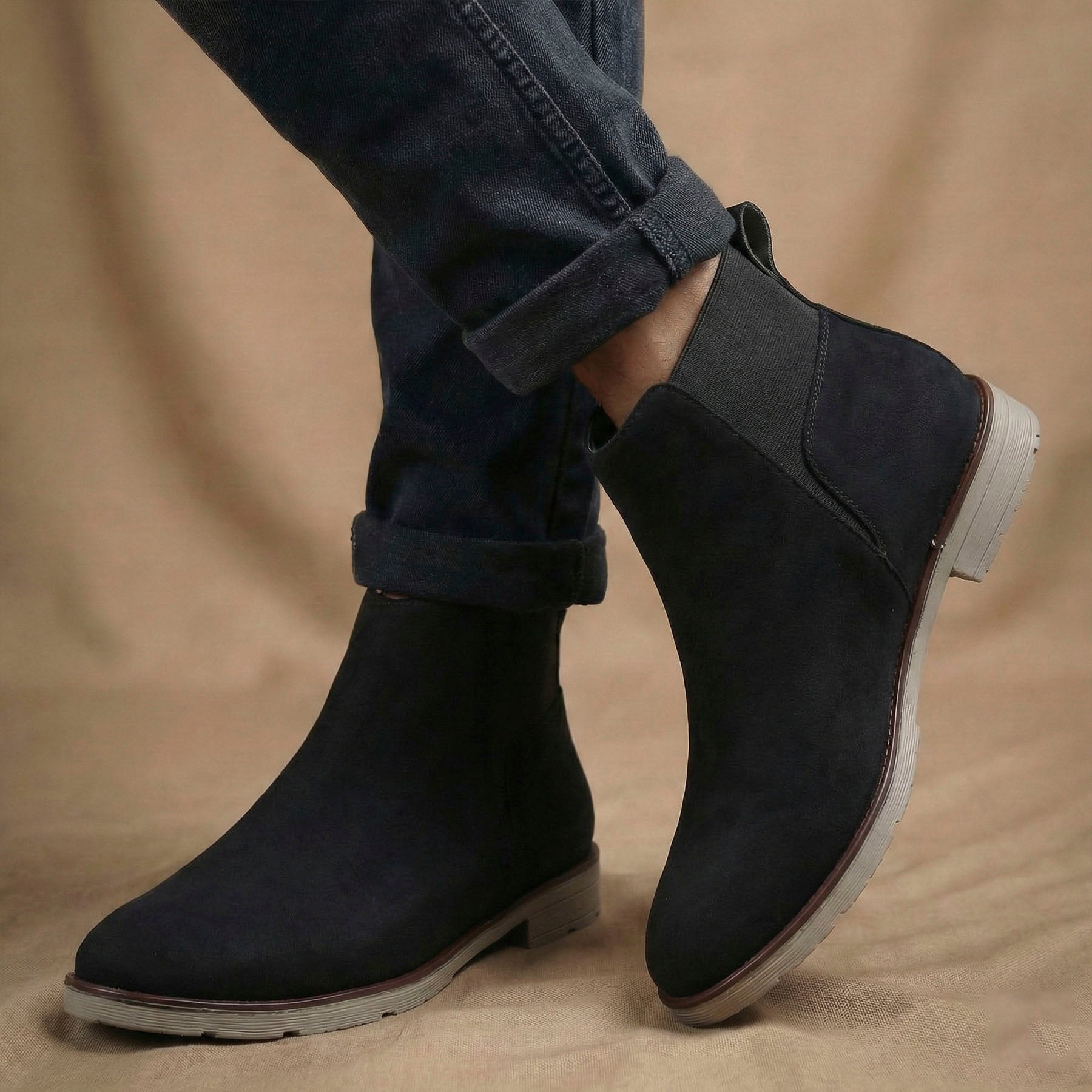 BAXXICO Mens Chelsea Boots Clean Lines Confident Style
