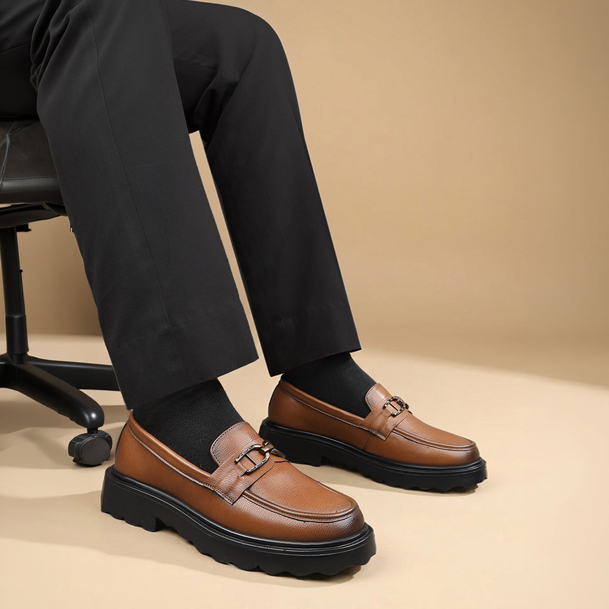 BAXXICO Mens Casual Loafers For Office Travel And Daily Wear