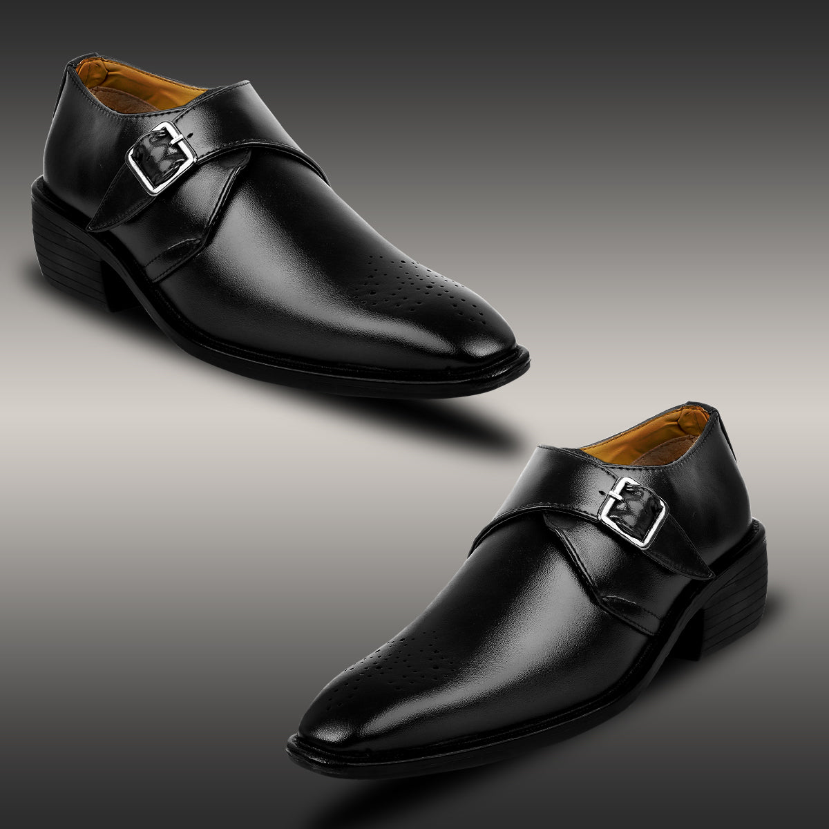 BAXXICO Height Increasing Monk Slip on For Men