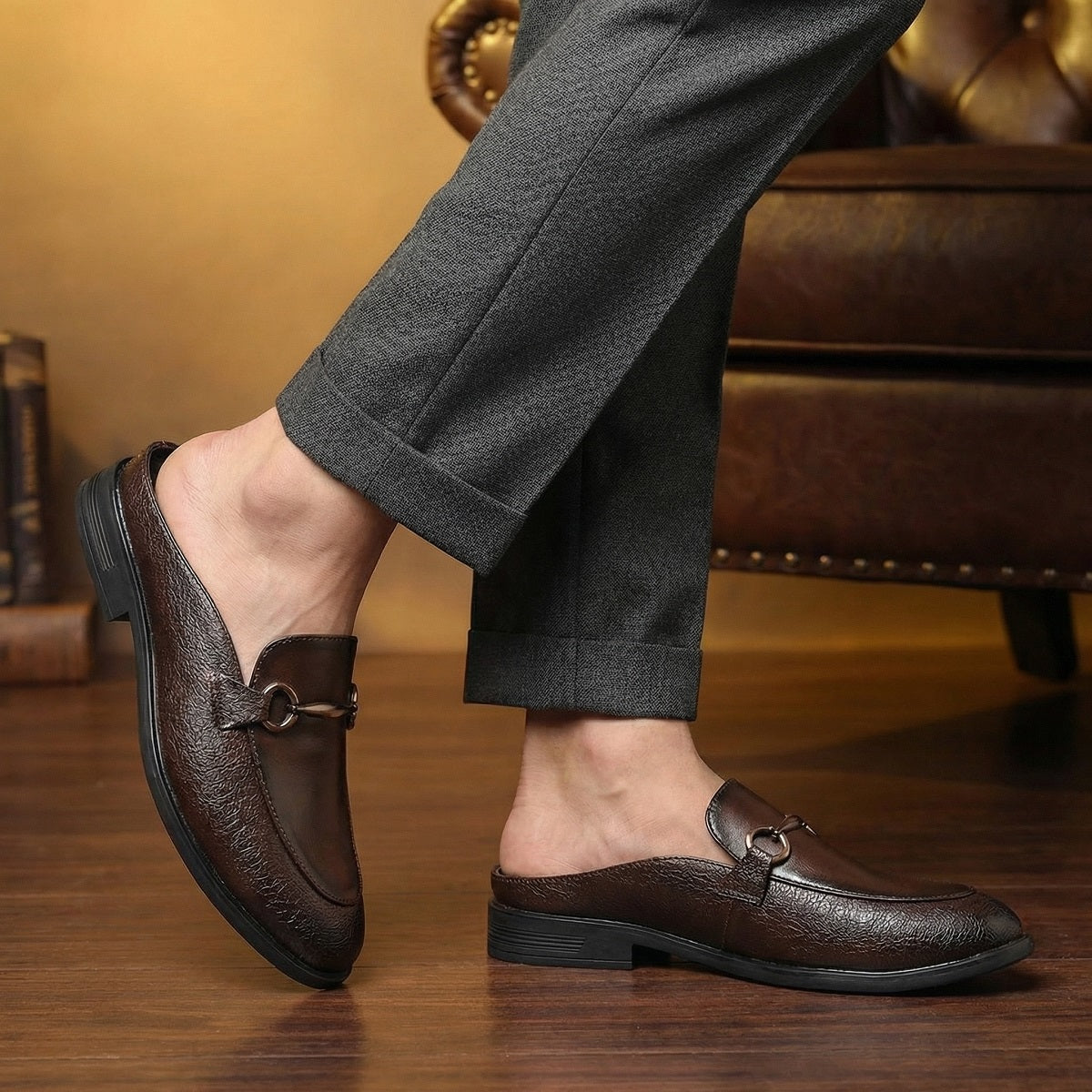 BAXXICO Premium Mule Loafers for Smart Everyday Fashion
