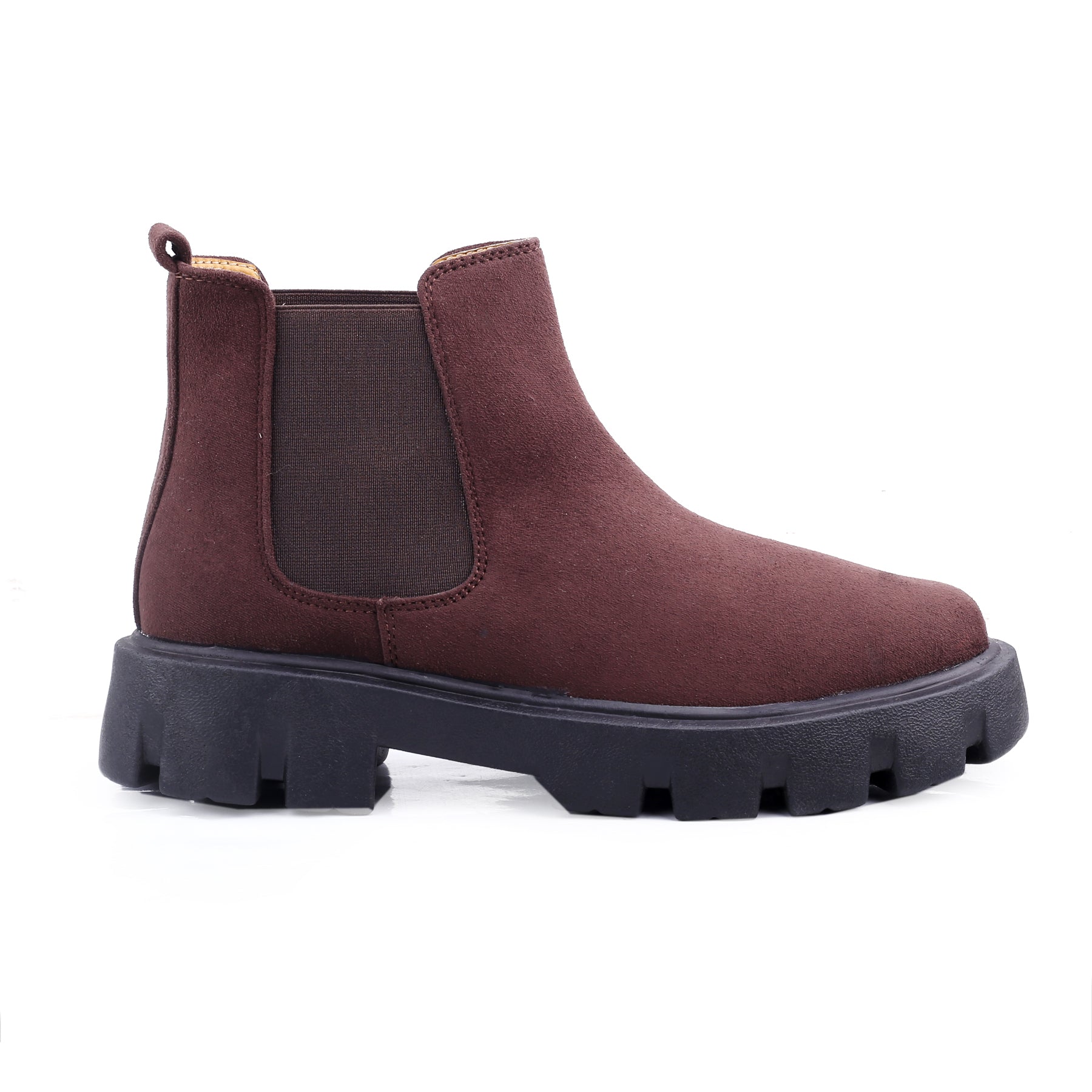 Baxxico Vegan Suede Ultra Comfortable Slip-on Boots for Men