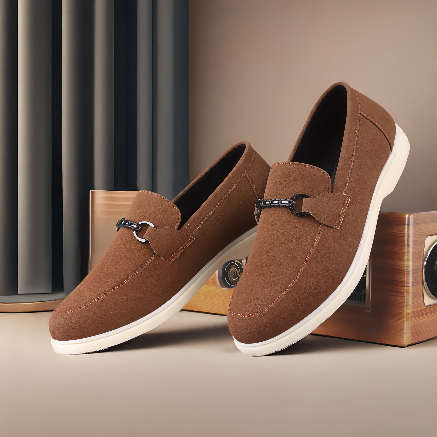 BAXXICO Luxury Loafers with Soft Matte Finish & Modern Elevated Comfort