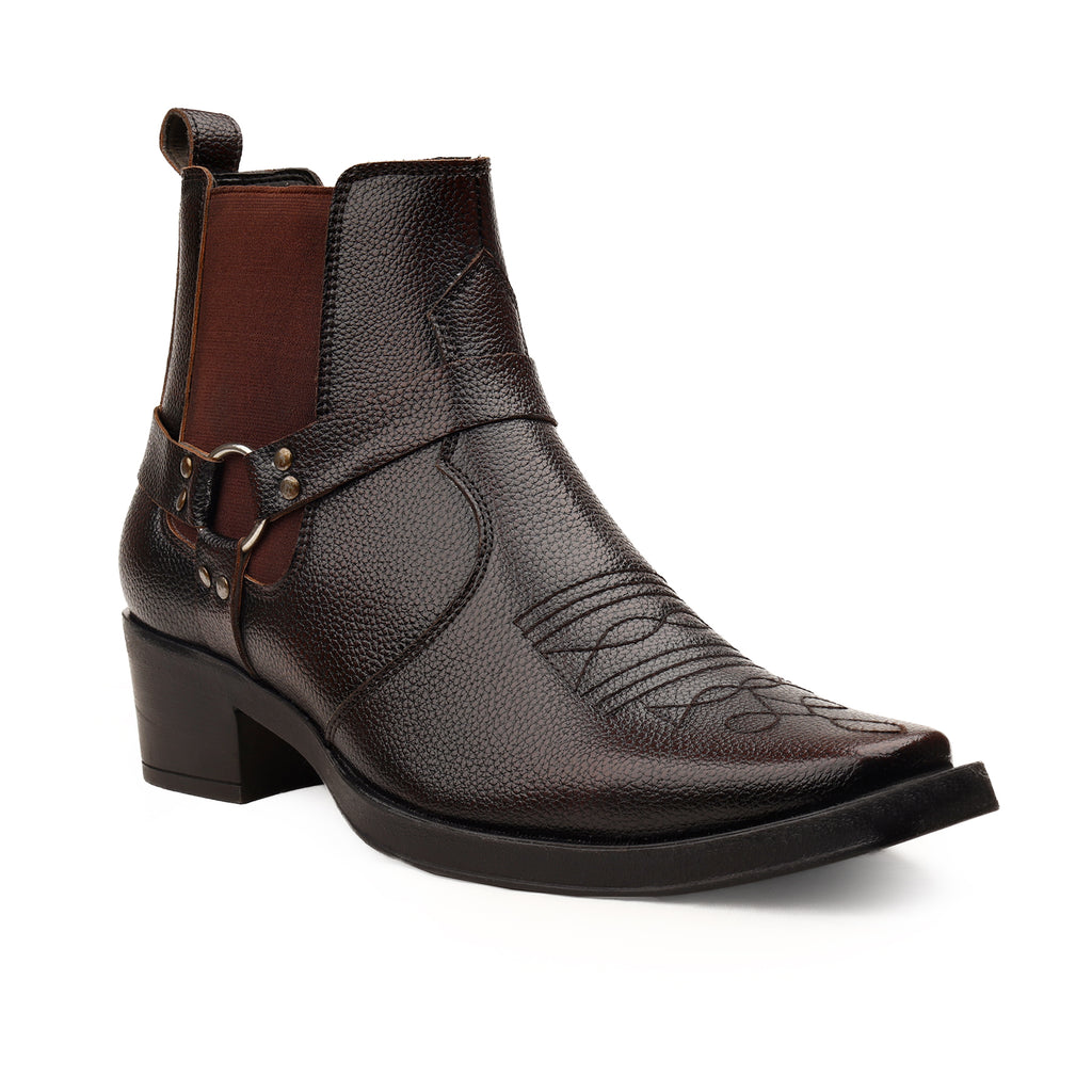 BAXXICO Mens 2 Inch Height Increasing Boots