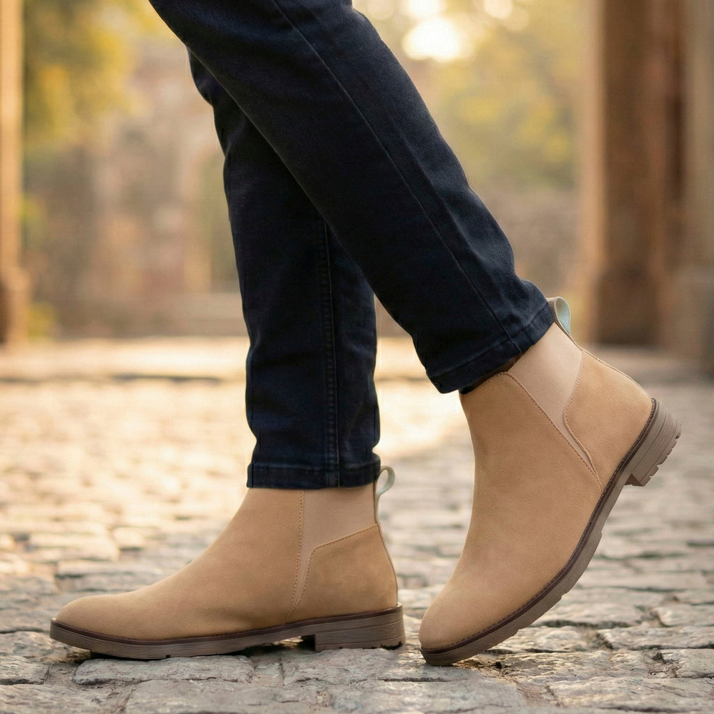 BAXXICO Mens Chelsea Boots Clean Lines Confident Style