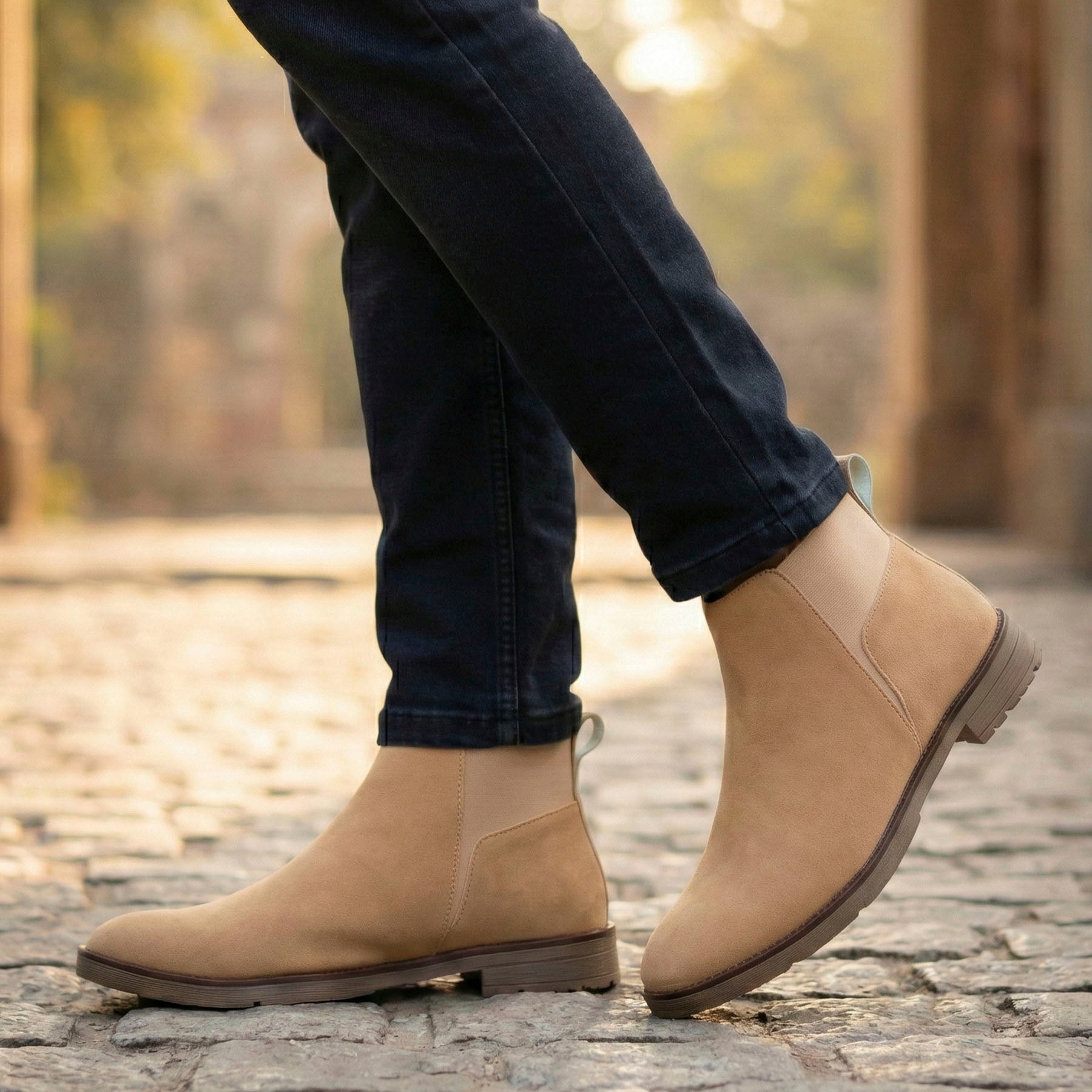BAXXICO Mens Chelsea Boots Clean Lines Confident Style