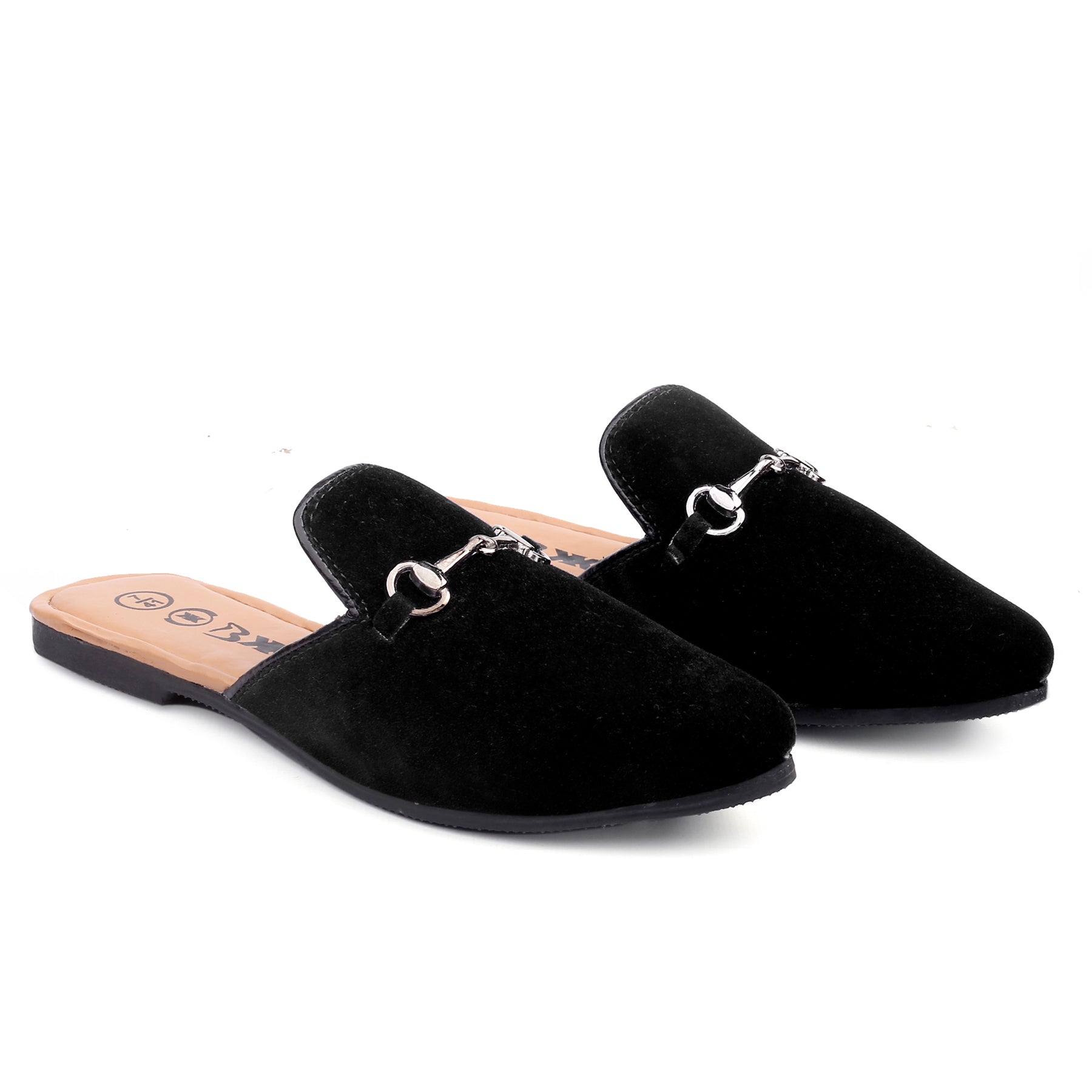 BAXXICO Mens Suede Material Latest Stylish Slip-on Mules