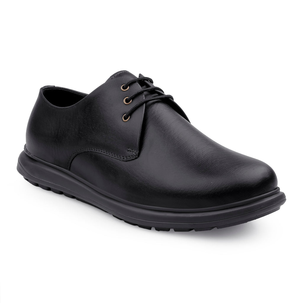 BAXXICO Modern Comfort Derby Shoes with Sleek Silhouette & Premium Everyday Wear