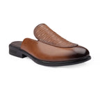 BAXXICO Luxury Slip On Mule Shoes for Smart Casual and Party Looks