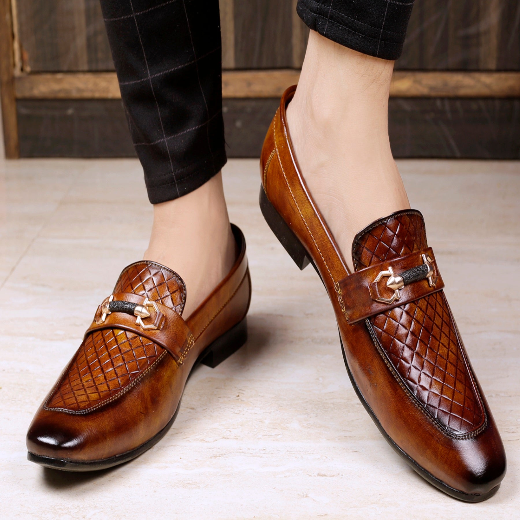 BAXXICO Trendy Street Style Casual Slip ons