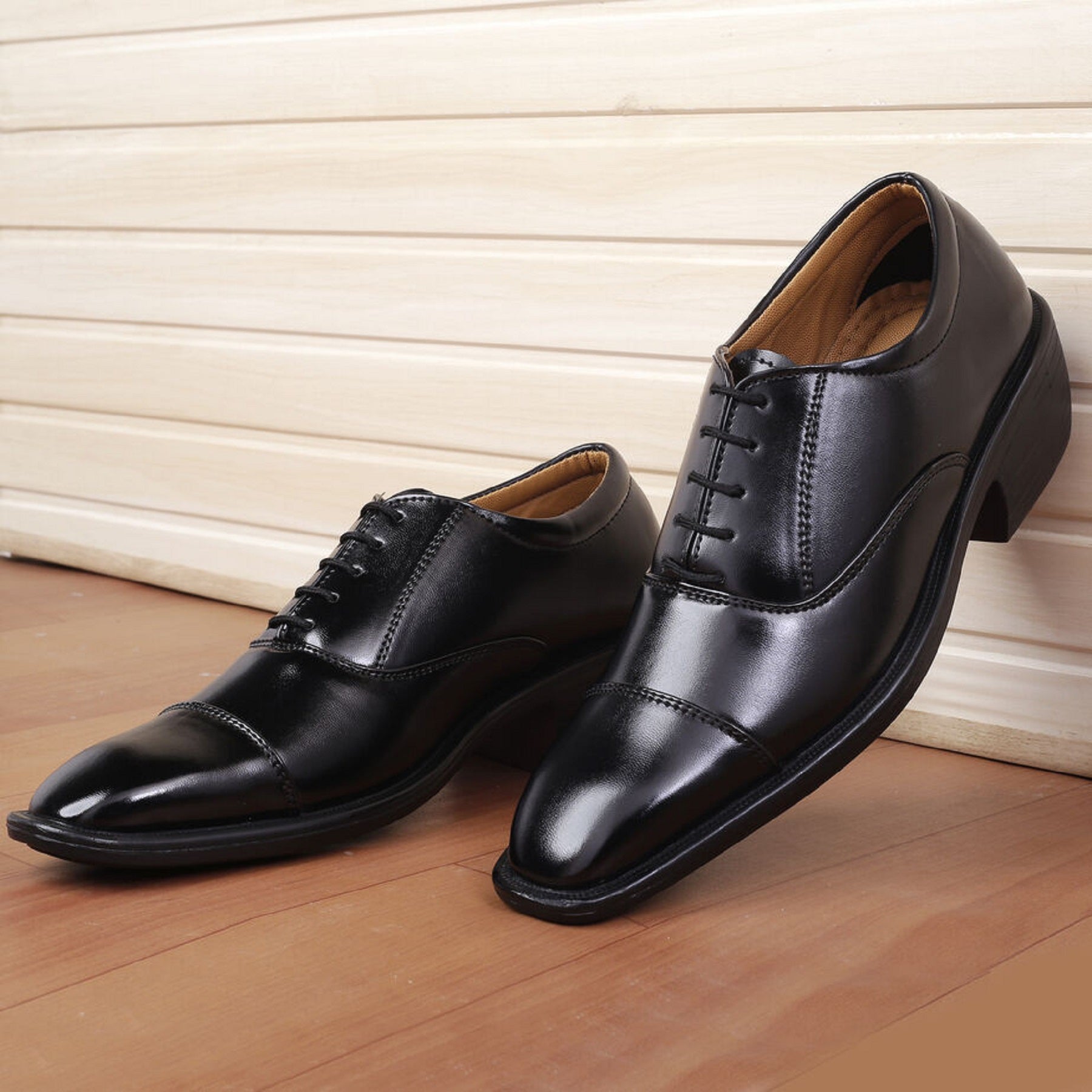 Mens Height Increasing Formal Office Wear Lace Up Shoe