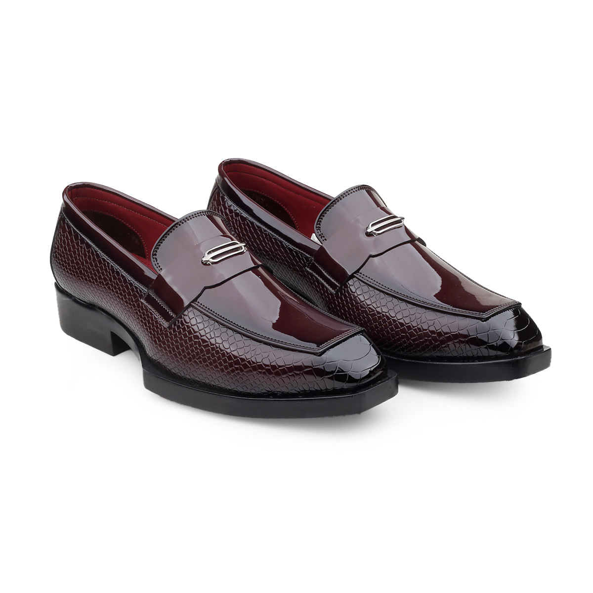 BAXXICO Luxury Party Wear Shoes with Elevated Heel Design for Men