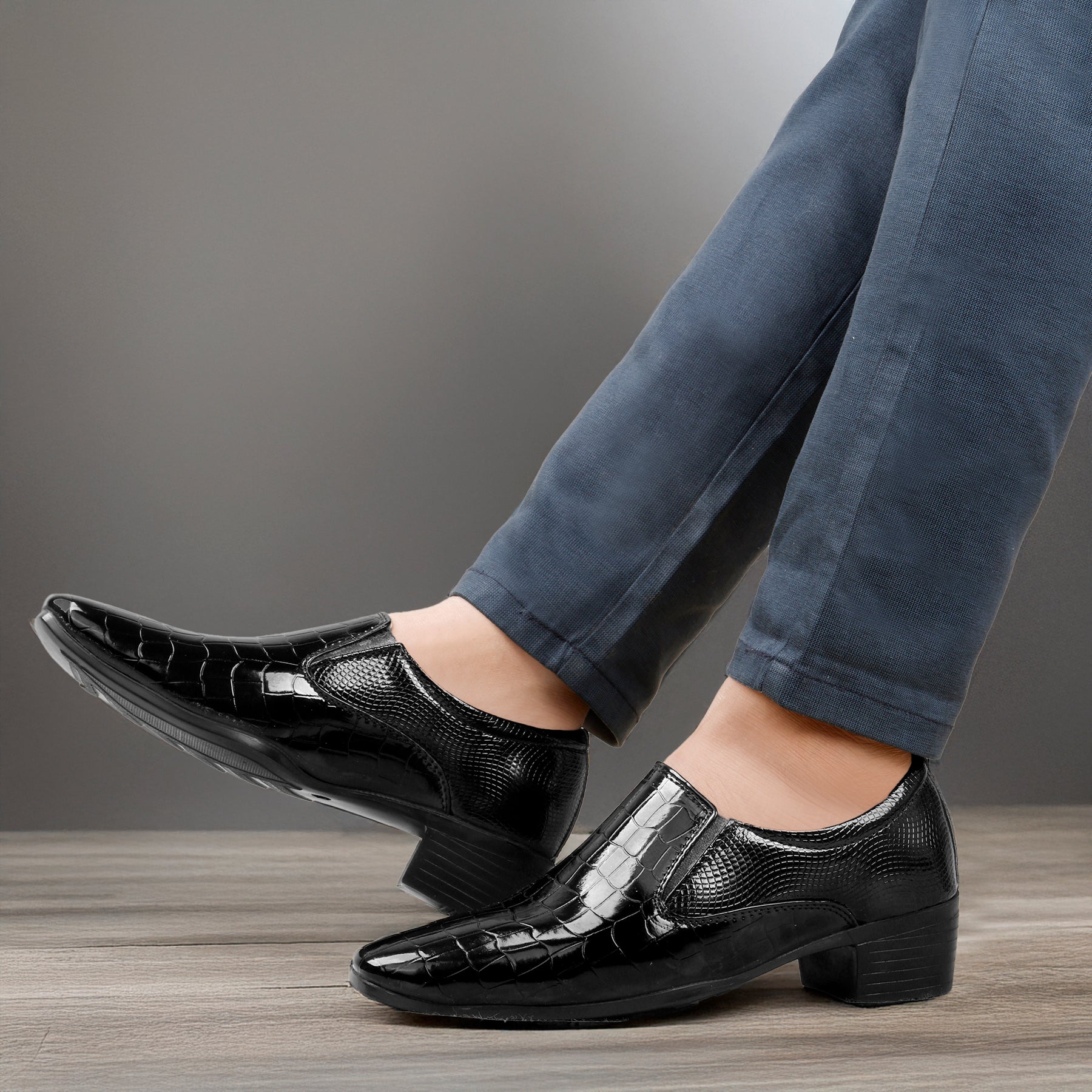BAXXICO Height Increasing Party Wear Casual, Loafer and Moccasins For Men