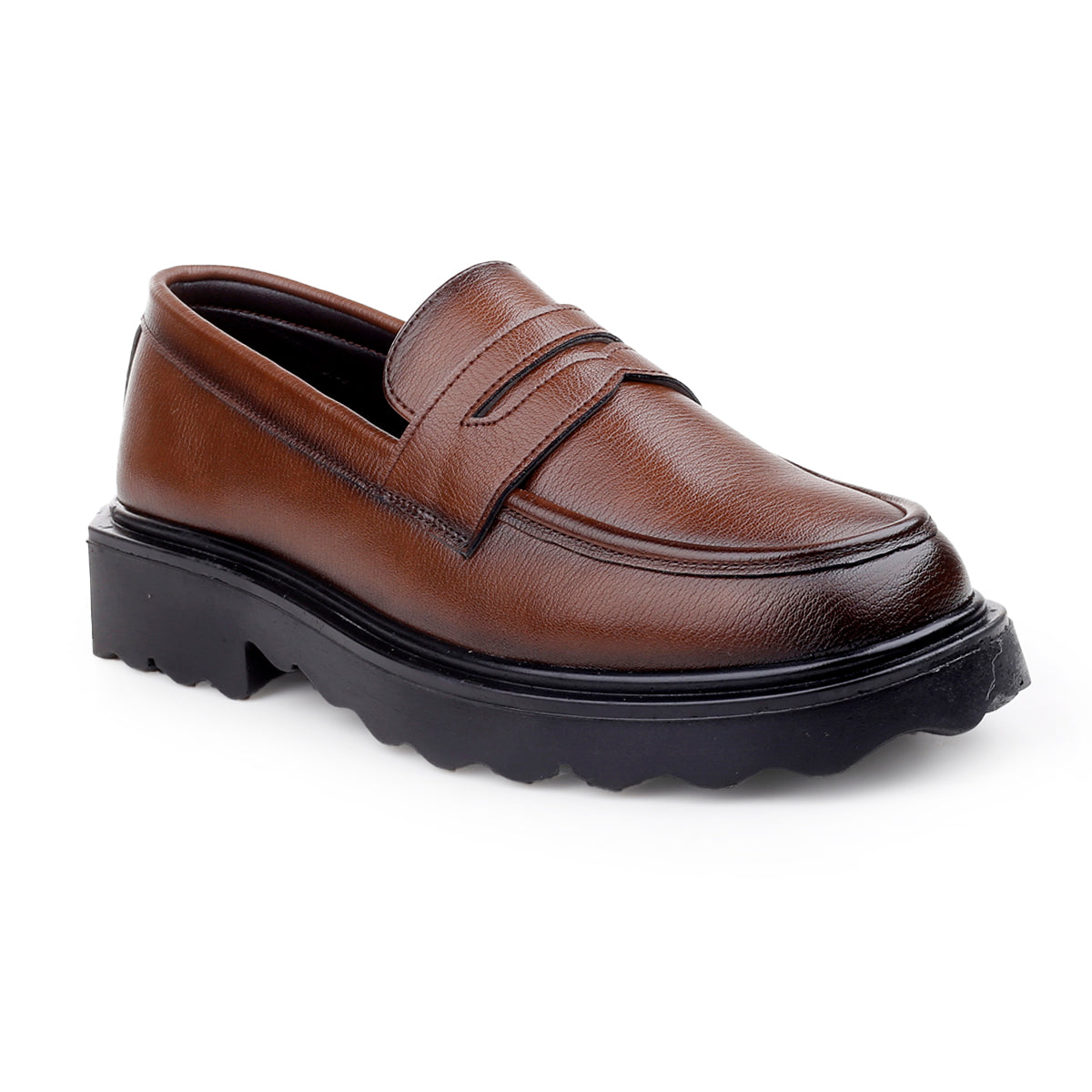 BAXXICO Stylish Black Loafers Crafted for Comfort & Bold Personality