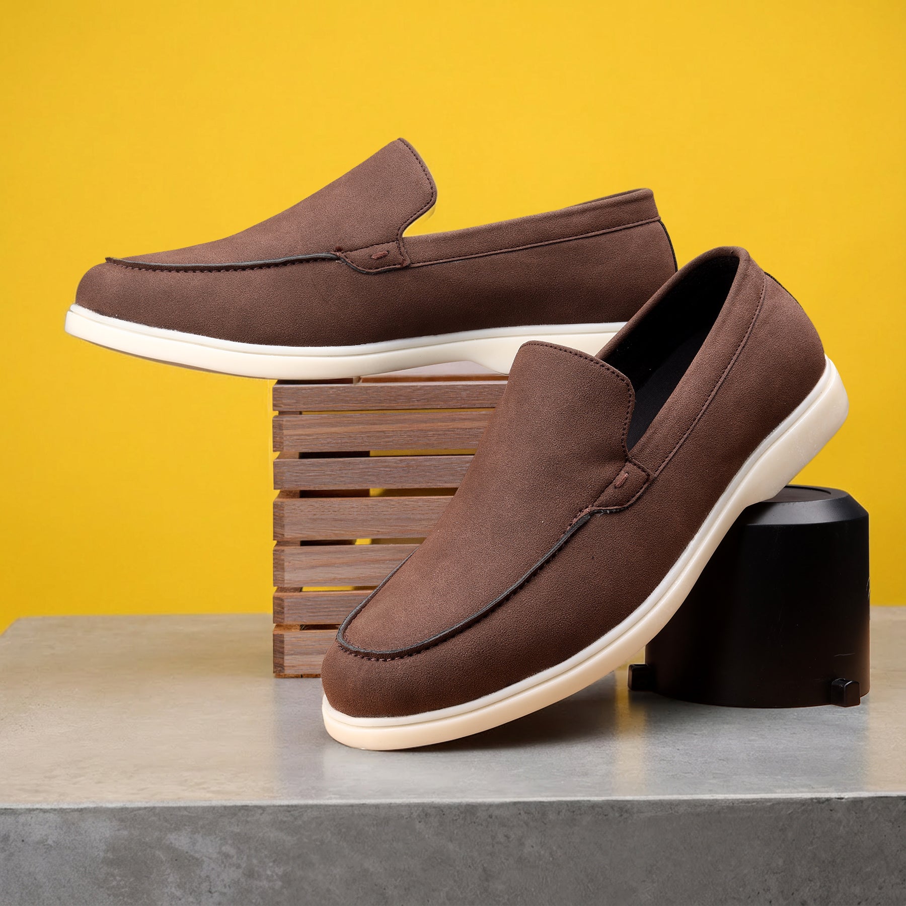 BAXXICO Mens ComfortFit Trendy Loafers