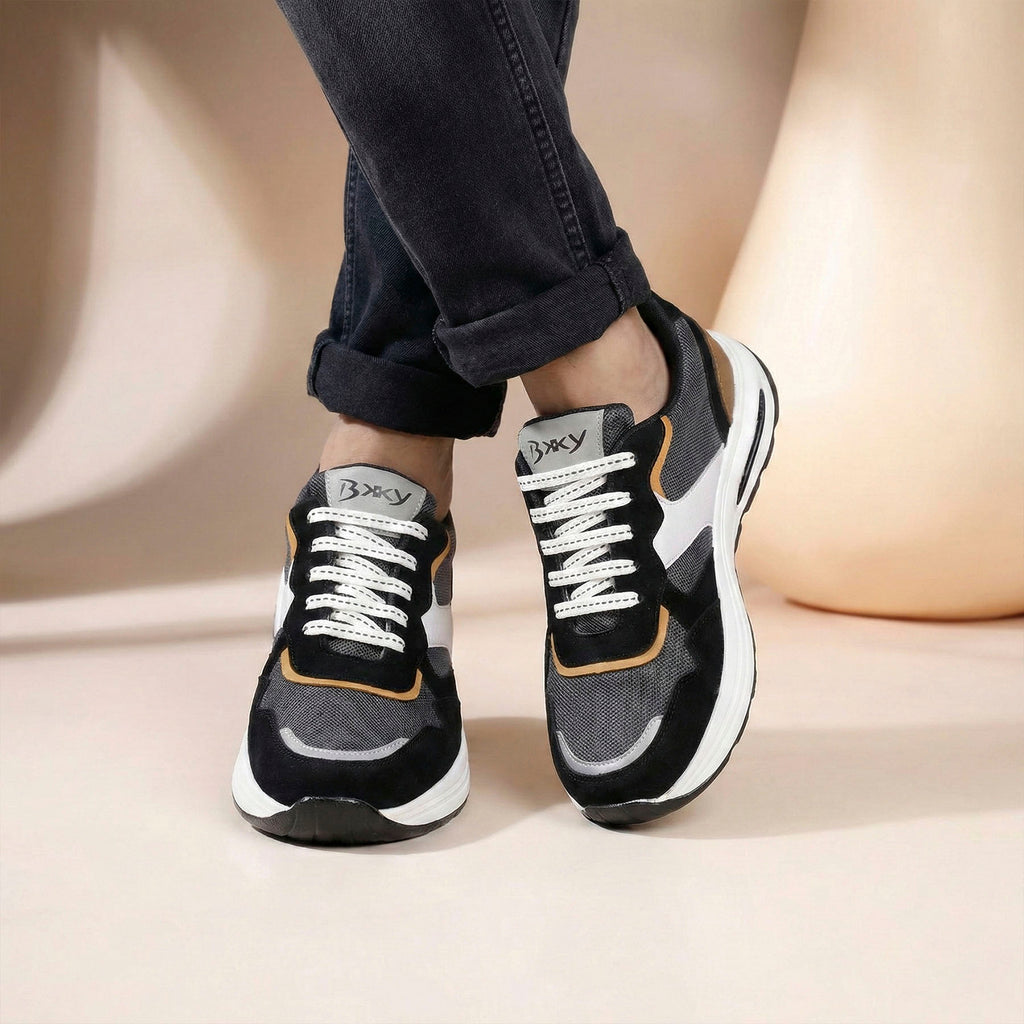 Baxxico Mens Height Increasing Slip-on Shoes