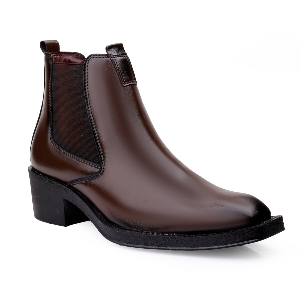 BAXXICO Mens 2 Inches Stylish Height Lifting Boots