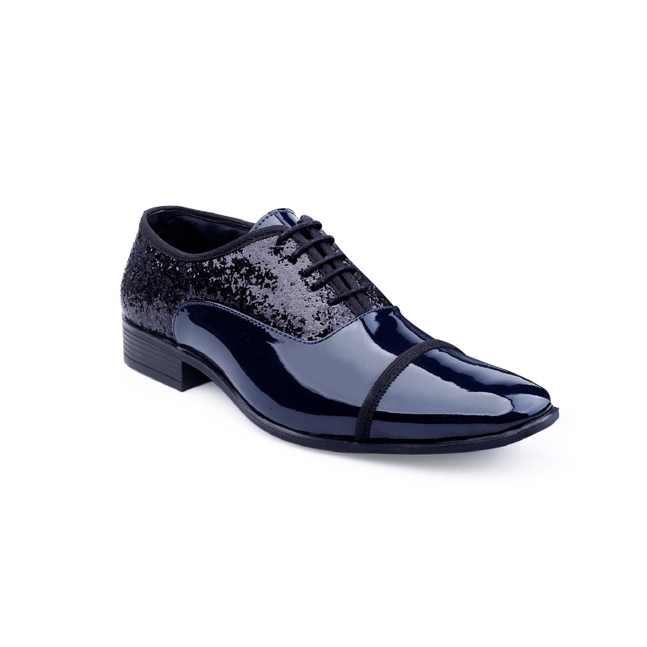 BAXXICO Faux Vegan Leather Partywear Lace up Formal Shoes for Men