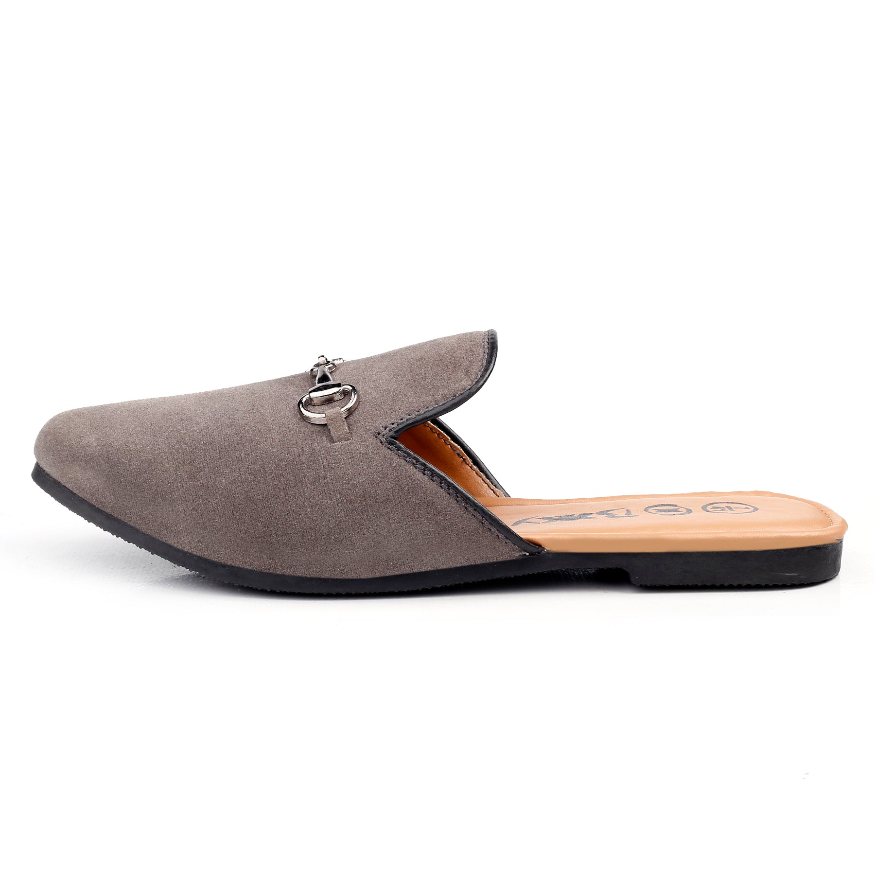 BAXXICO Mens Suede Material Latest Stylish Slip-on Mules