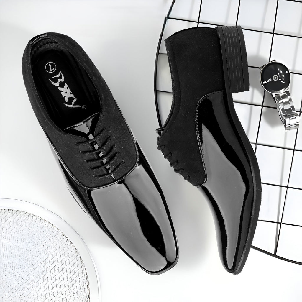 BAXXICO Party Wear And Semi Formal Lace up Shoes For All Seasons