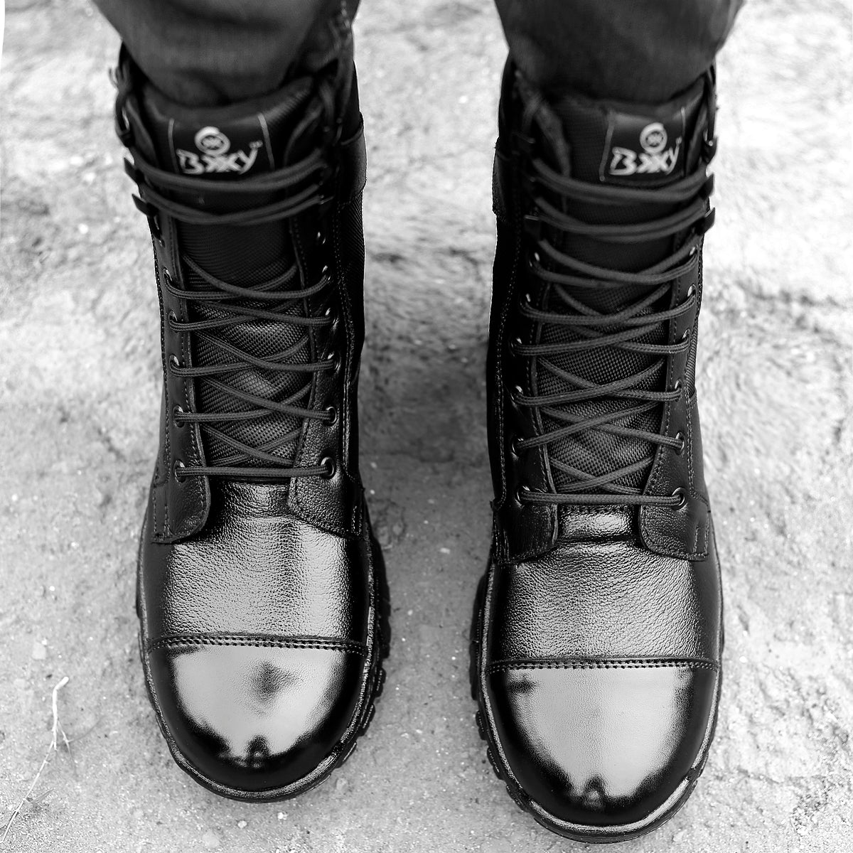 BAXXICO High Ankle Army Boots For Men