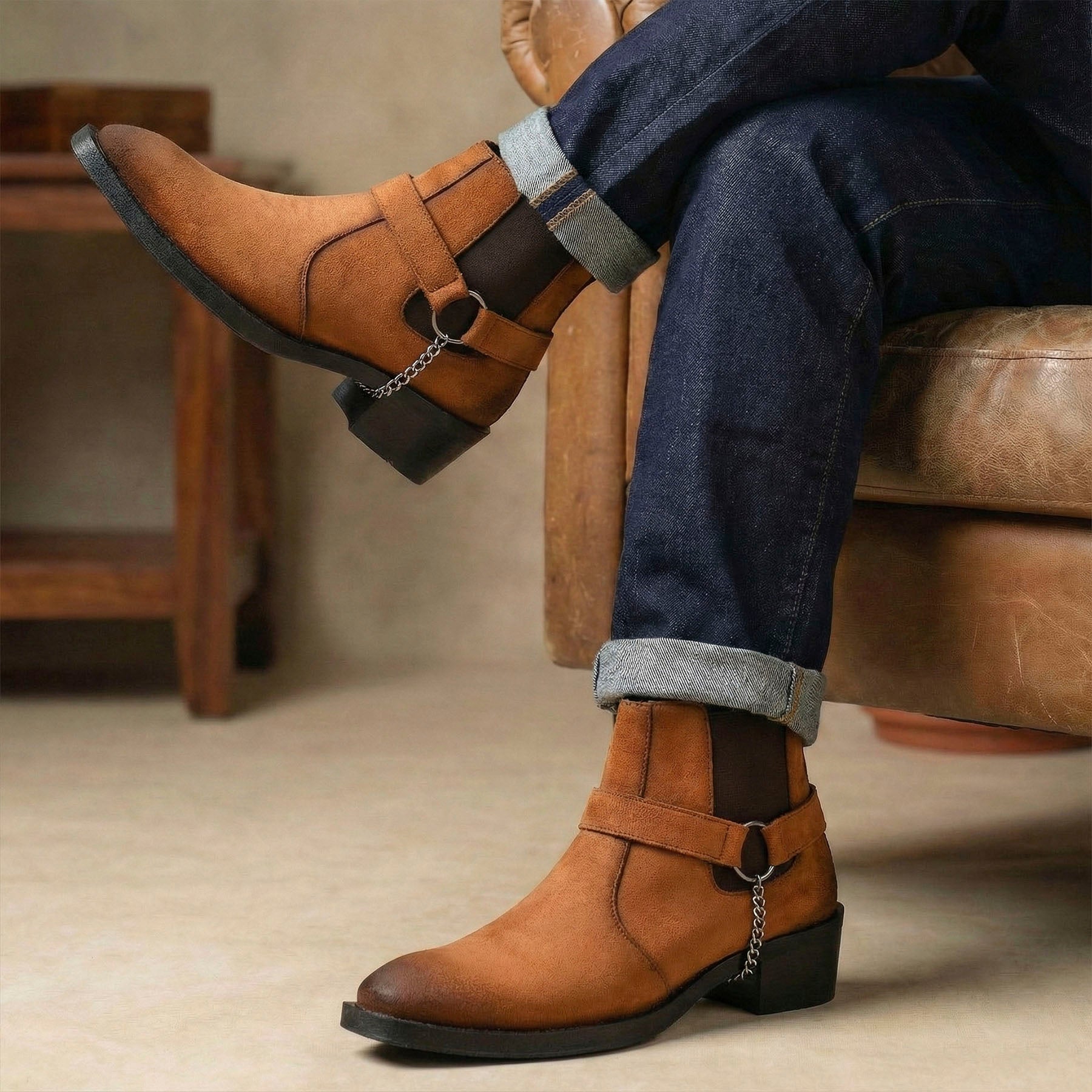 BAXXICO Mens ElevateMax Boots 5–6CM Height Gain