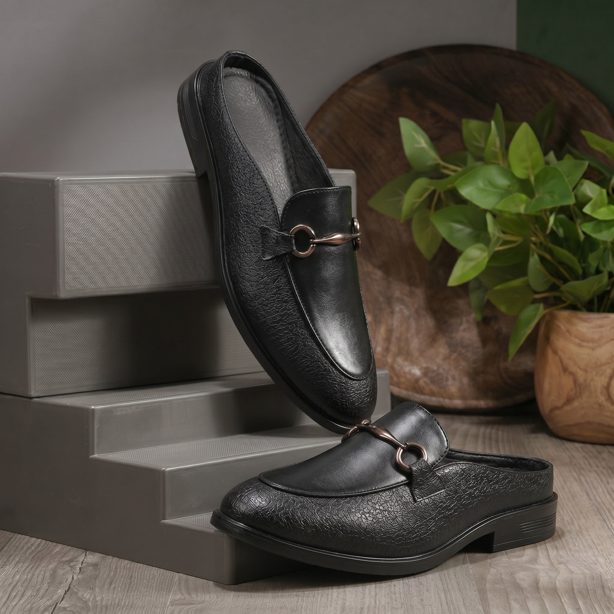 BAXXICO Premium Mule Loafers for Smart Everyday Fashion