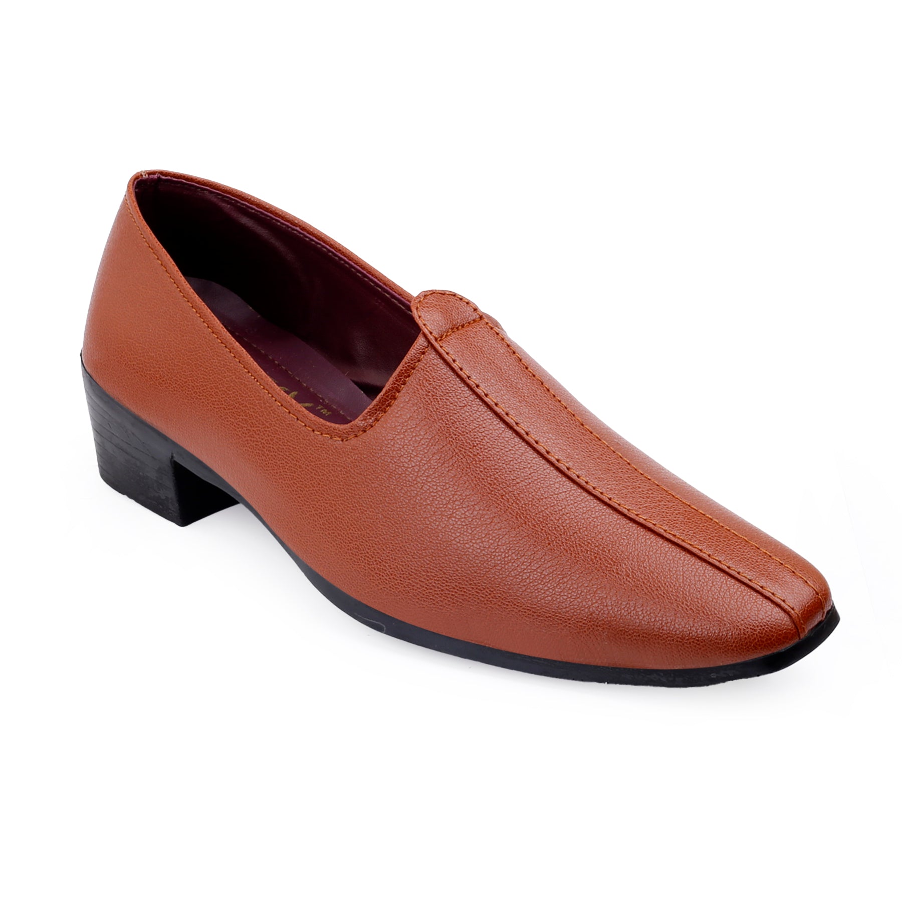 BAXXICO 2 Inch Height Increasing Mens Traditional Casual Punjabi Jutti