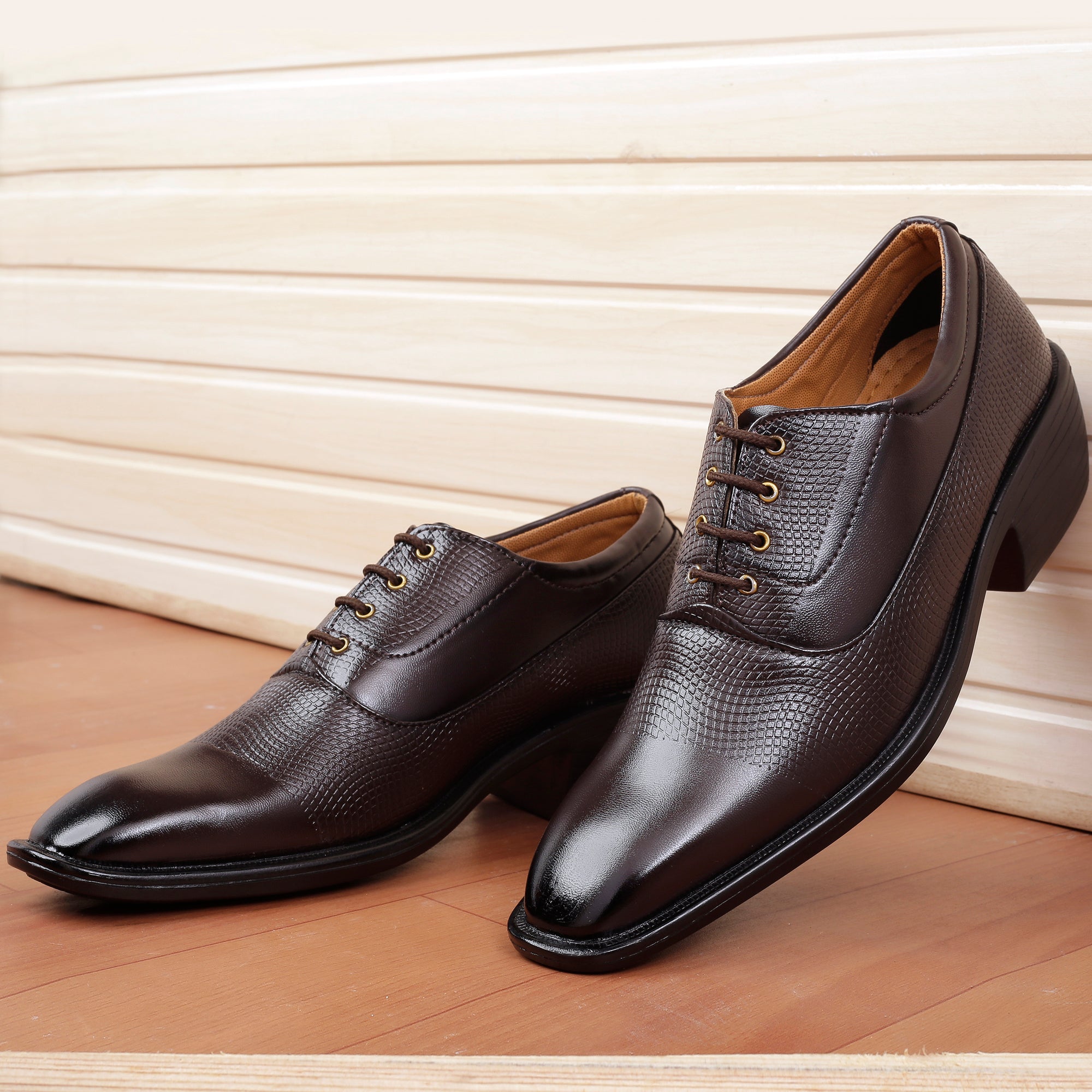 Mens New Stylish Partywear Lace up Formal Shoes for Men