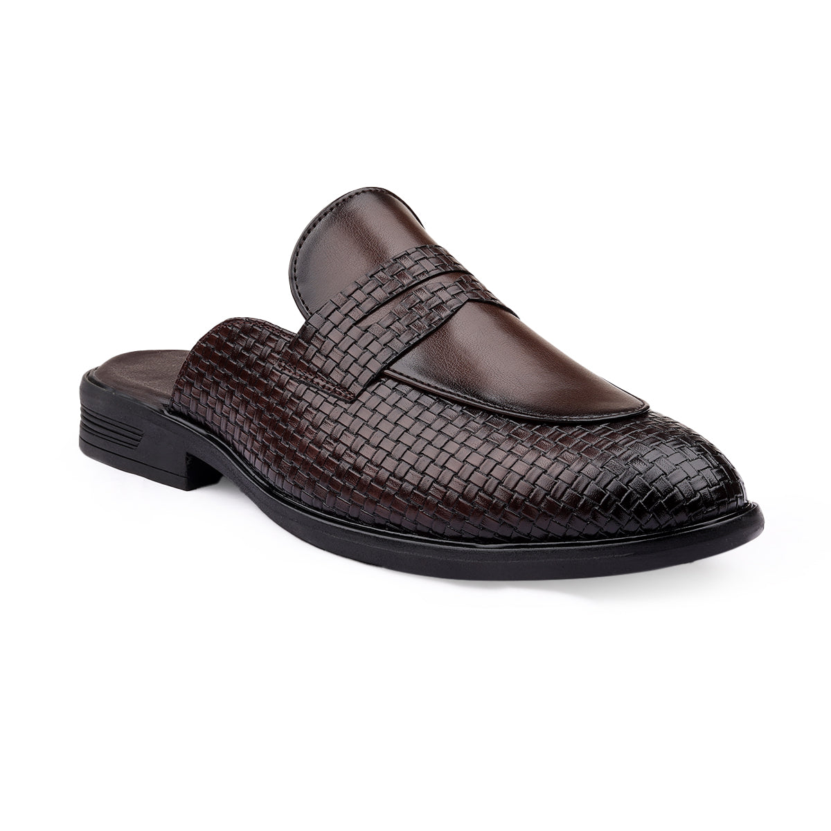 BAXXICO Stylish Mens Mule Shoes with Luxury Fashion Inspired Finish