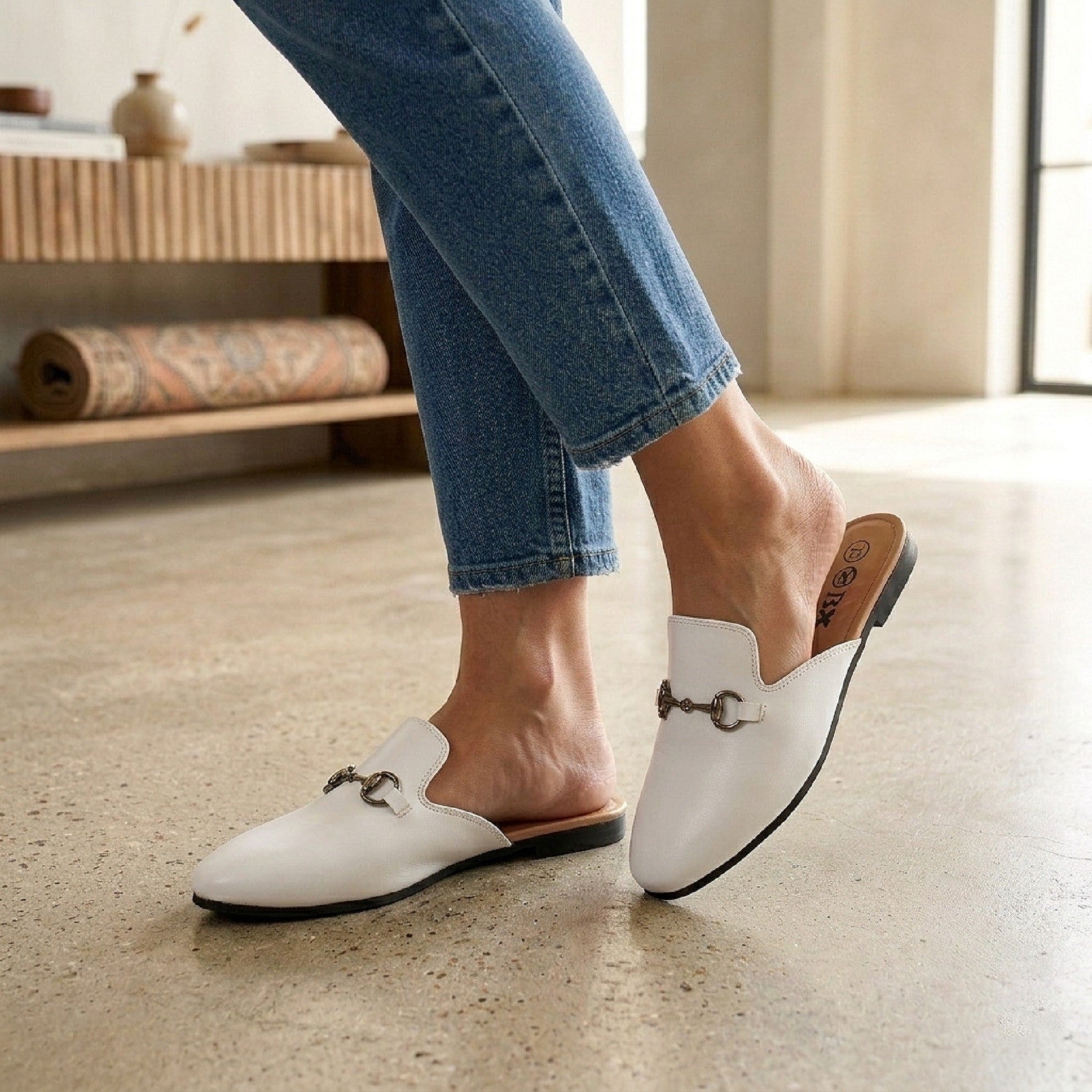 BAXXICO Mens Vegan Leather Material Latest Stylish Mules