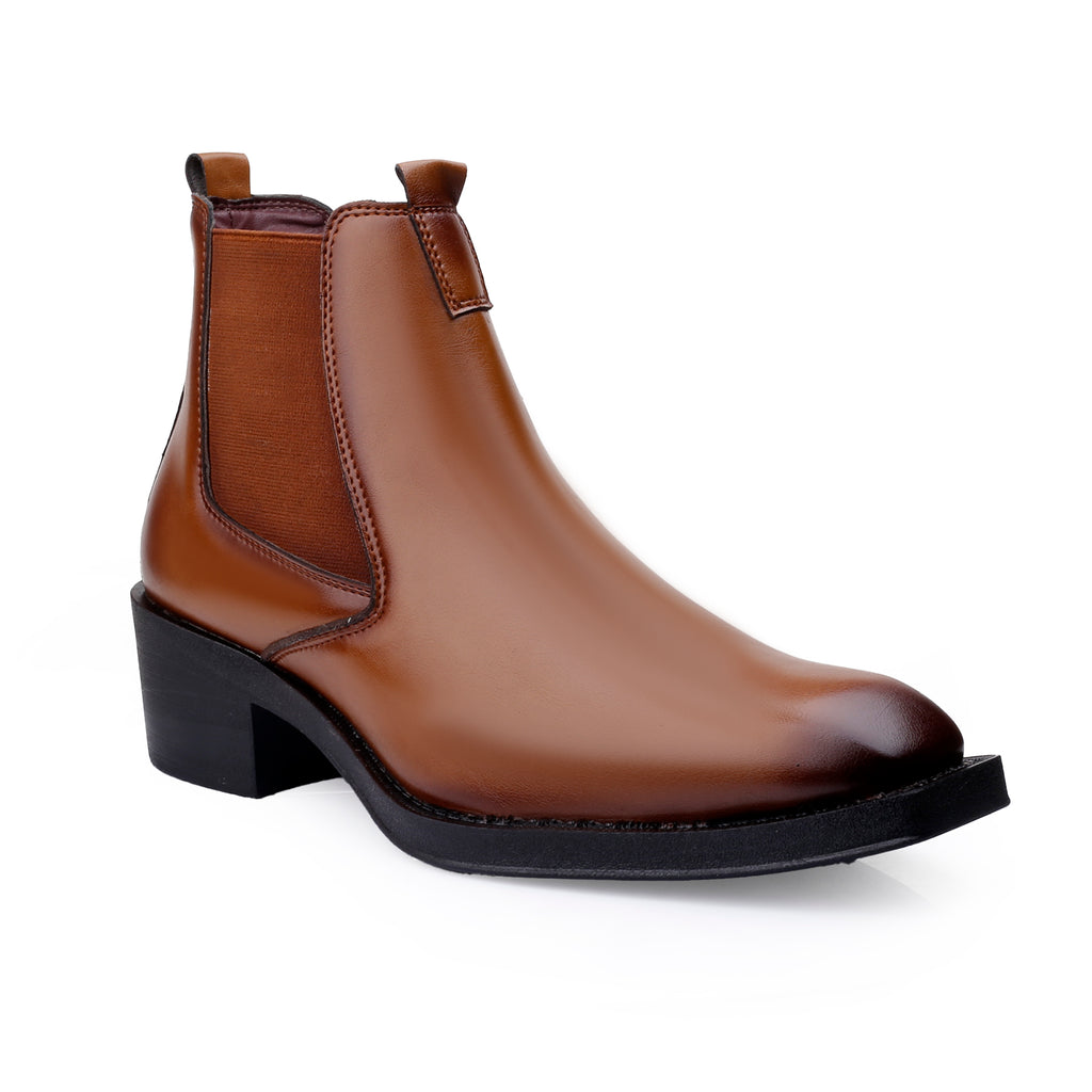 BAXXICO Mens 2 Inches Stylish Height Lifting Boots
