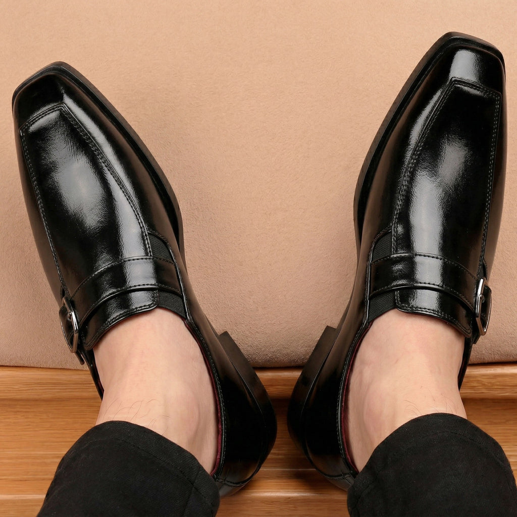 BAXXICO Mens Formal And Casual Ankle Zipper Boots