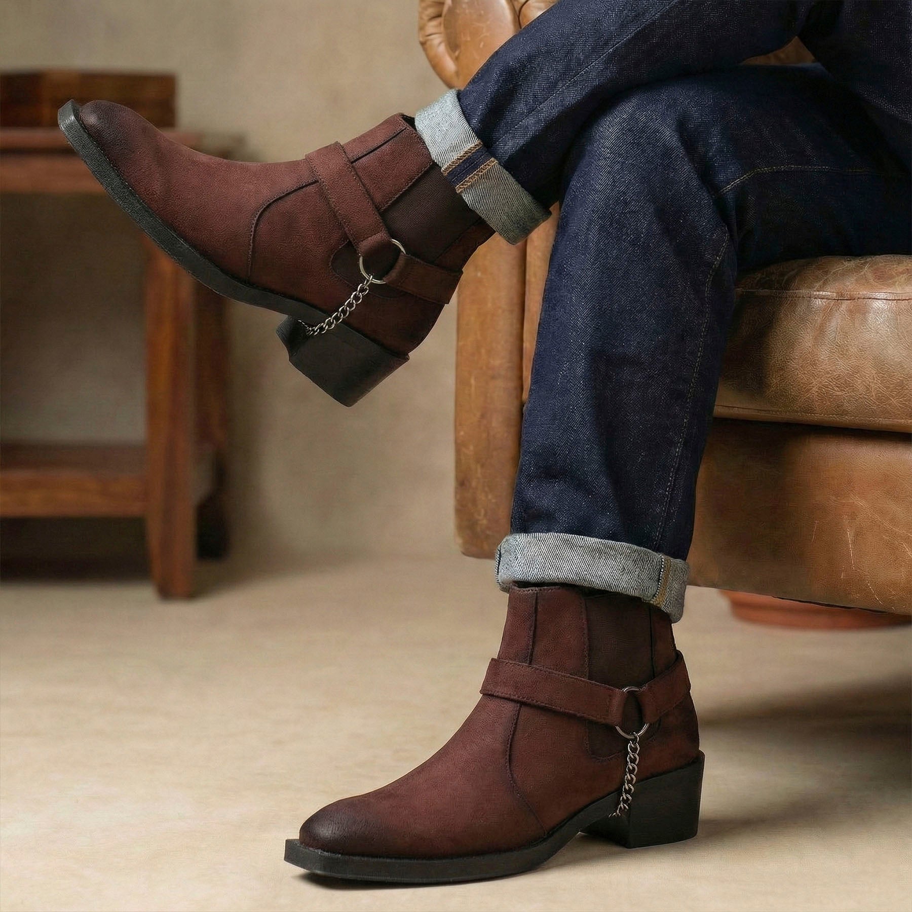 BAXXICO Mens ElevateMax Boots 5–6CM Height Gain