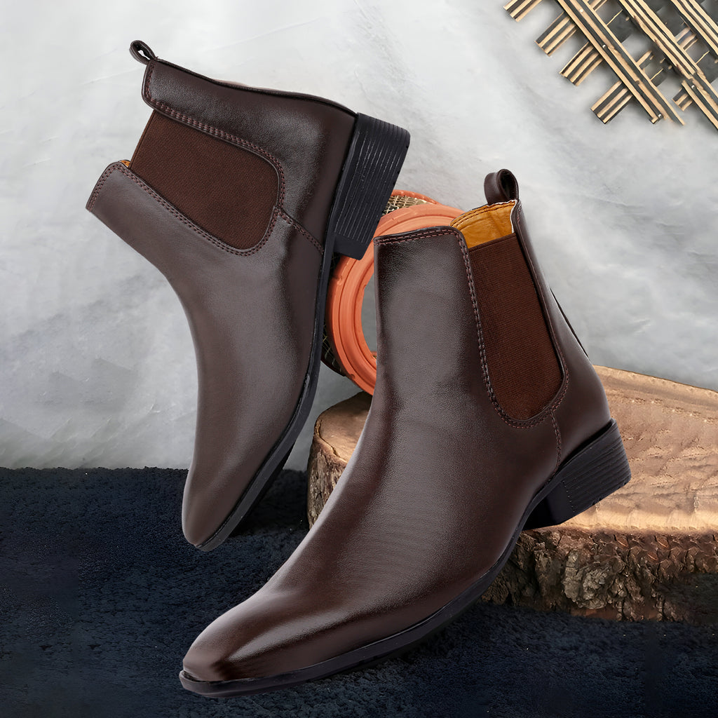 BAXXICO High end Fashionable Chelsea Boots for Men