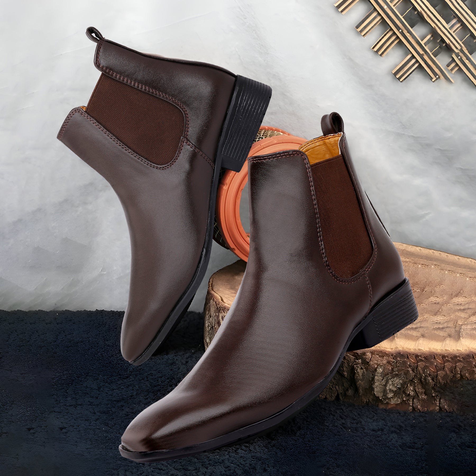 BAXXICO High end Fashionable Chelsea Boots for Men