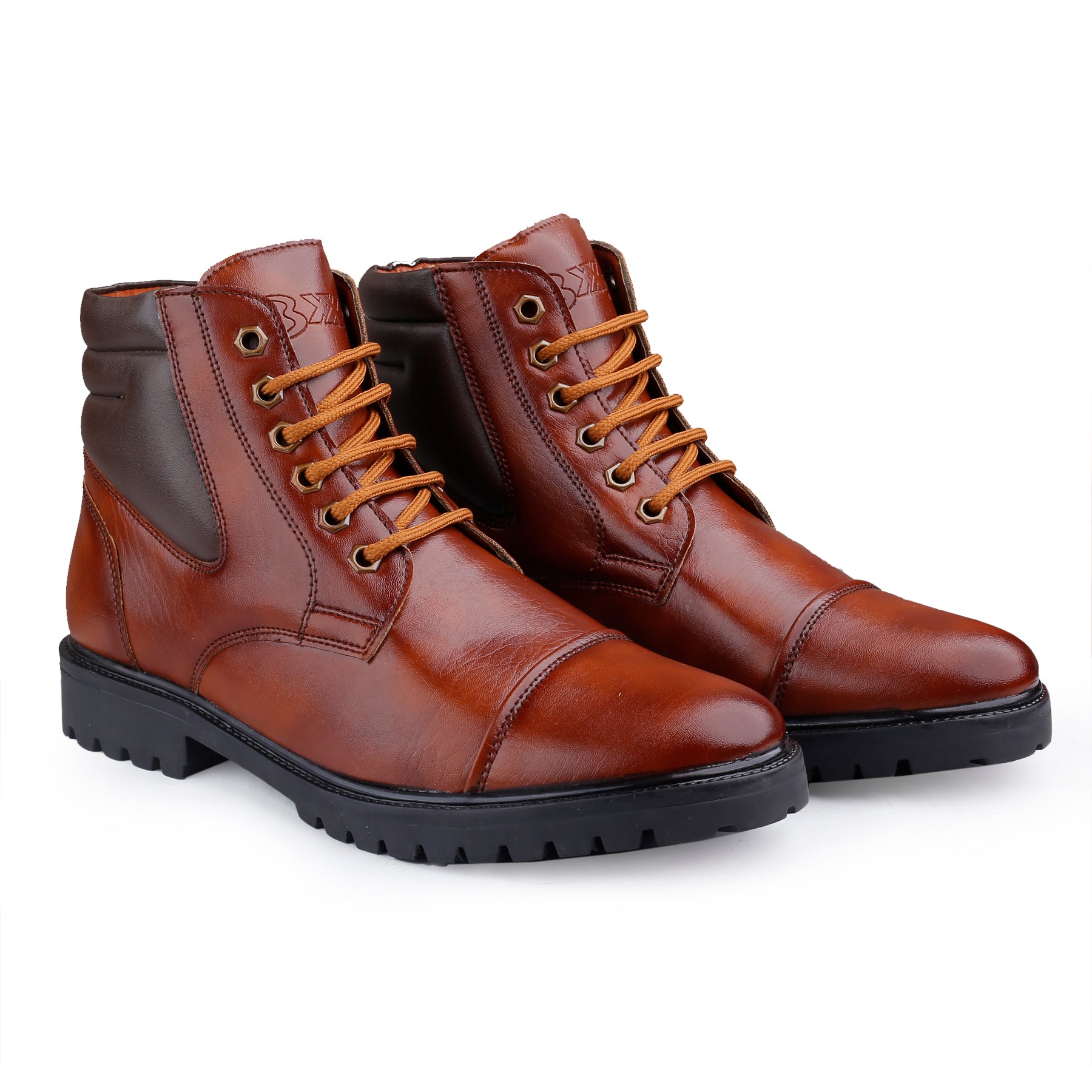 Baxxico Lace-up Ankle Stylish Boots for Men