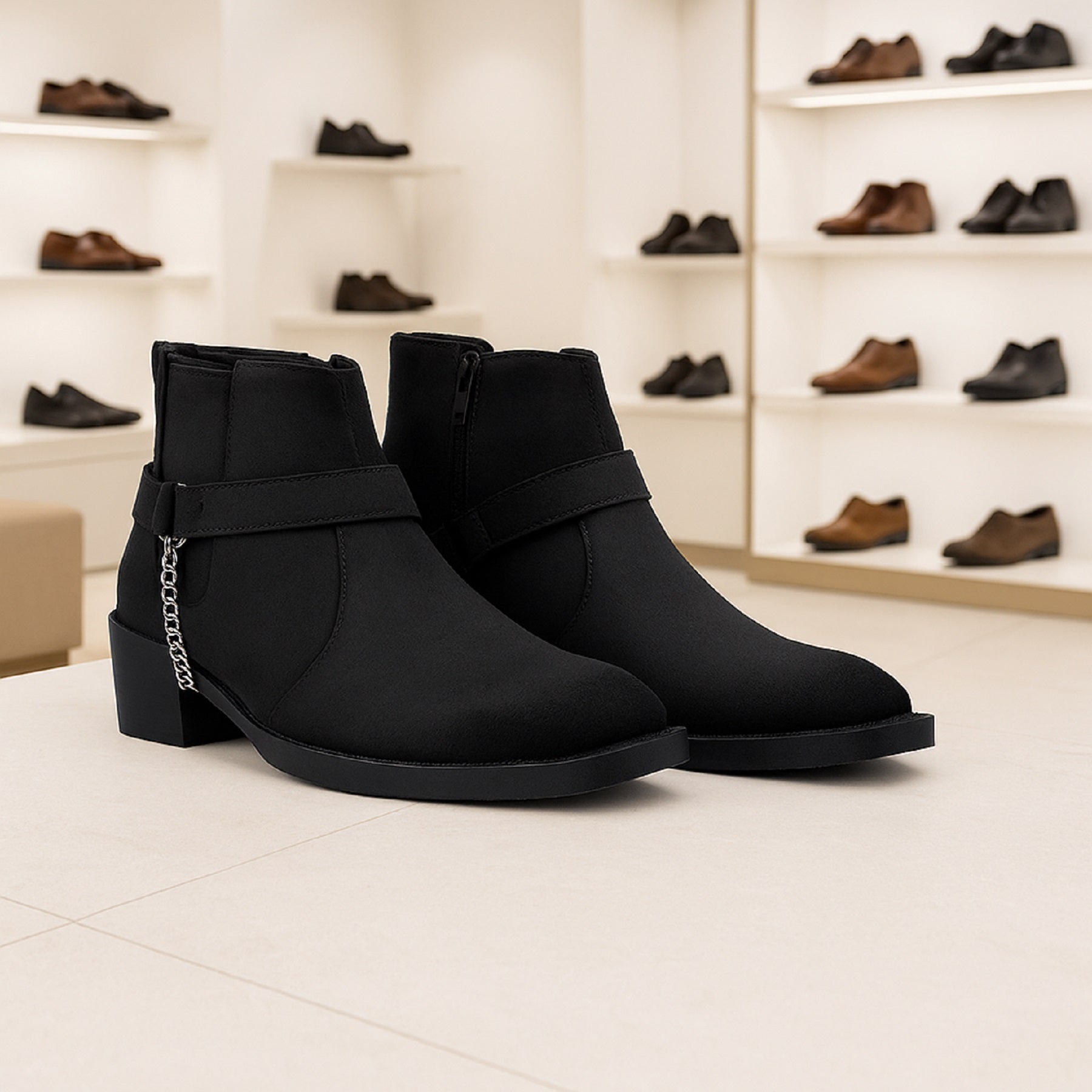 BAXXICO Mens ElevateMax Boots 5–6CM Height Gain