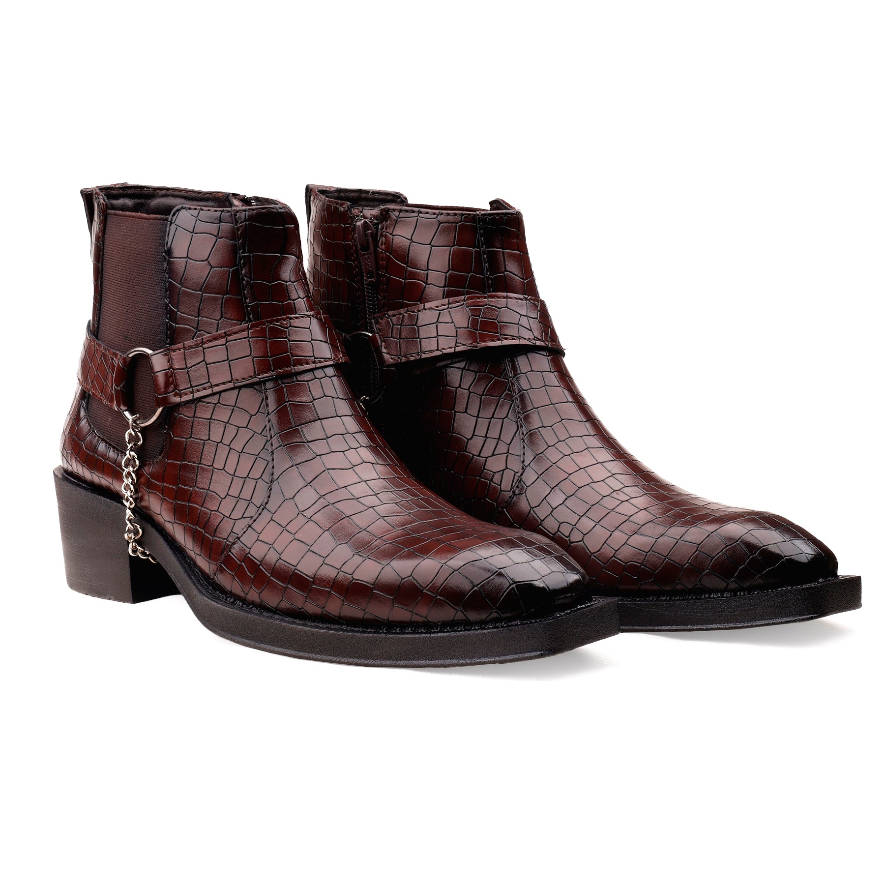 BAXXICO Mens HiddenLift Boots 5-6 CM Elevation