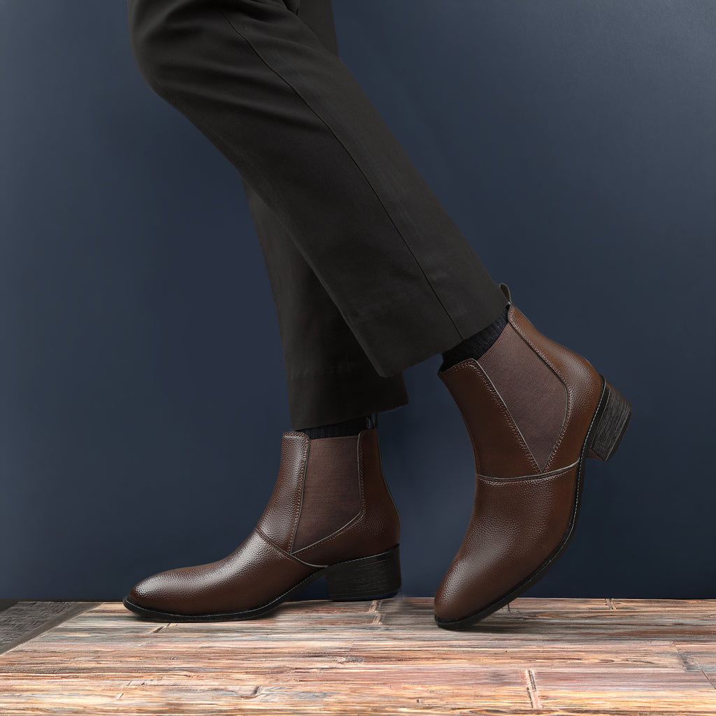 BAXXICO Luxury Mens Boots Designed to Add Extra Height & Confidence