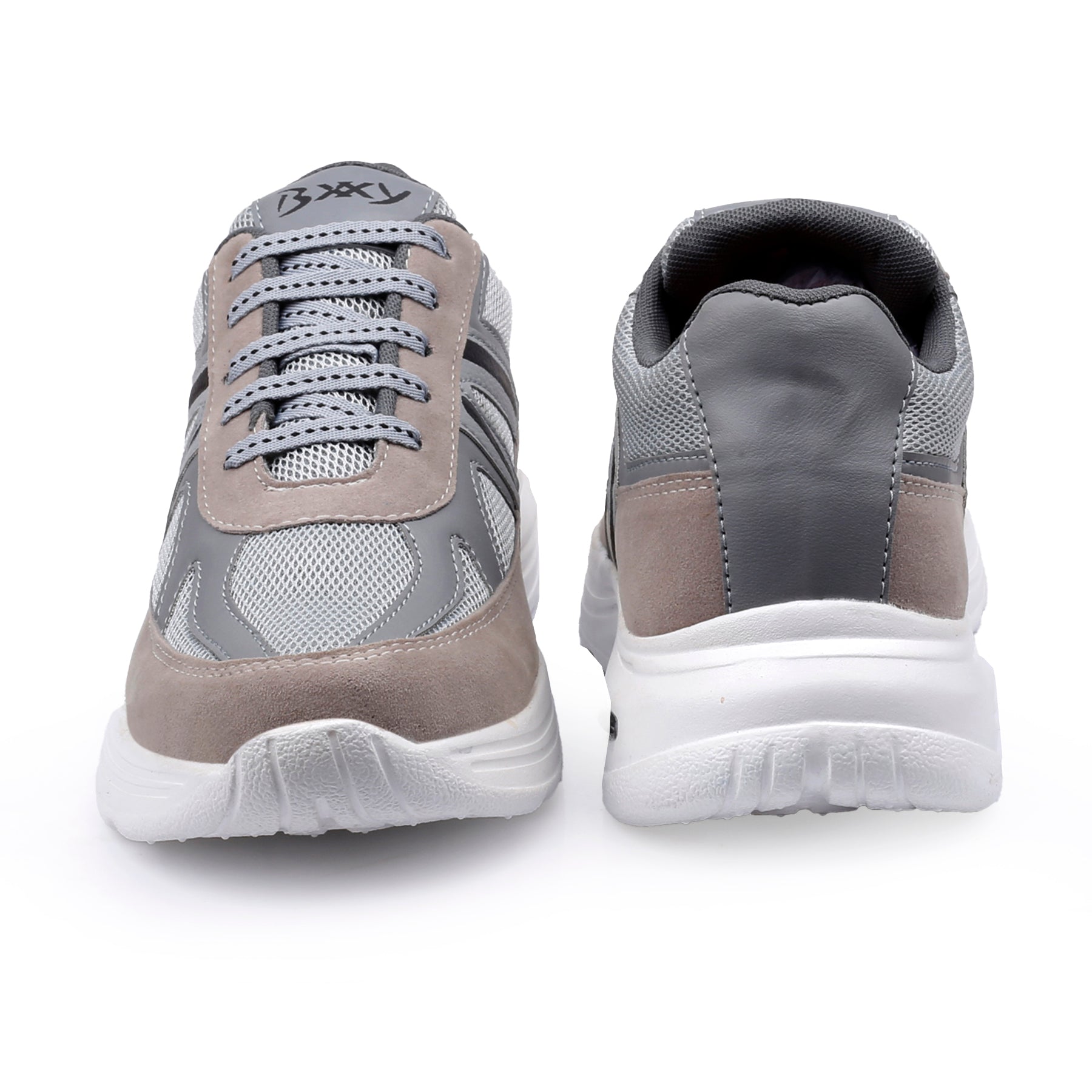 Baxxico Mens Cushioned Sports Sneakers for Outdoor and Indoor Use