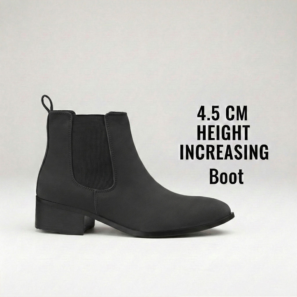 BAXXICO Smart Casual Mens Boots with 4.5cm Heel Height