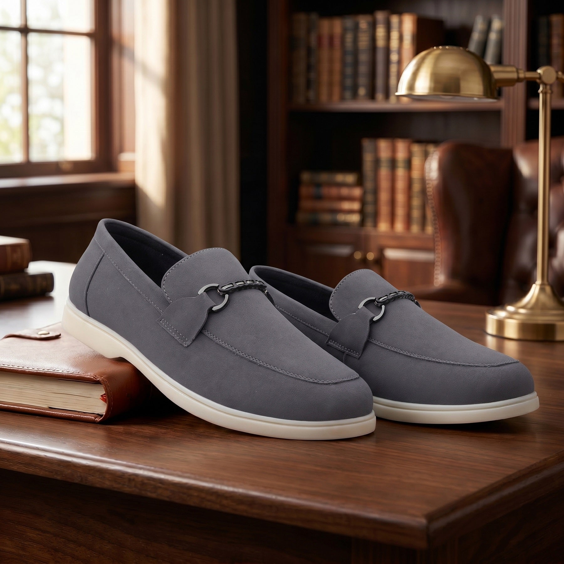 BAXXICO Luxury Loafers with Soft Matte Finish & Modern Elevated Comfort