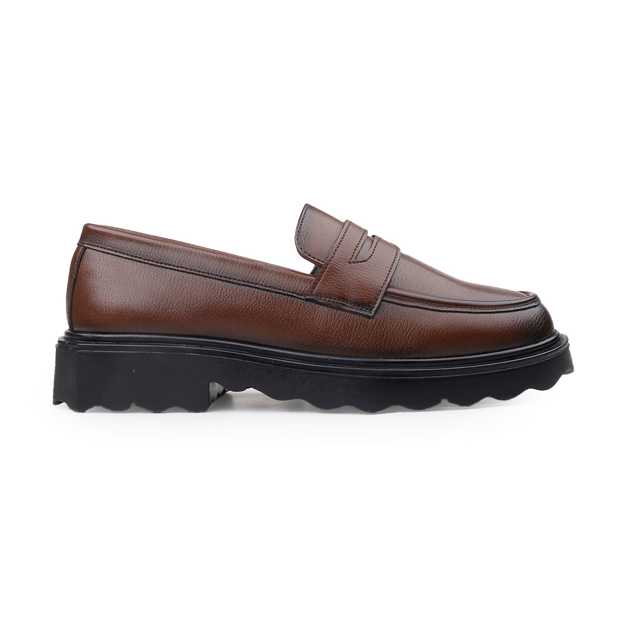 BAXXICO Stylish Black Loafers Crafted for Comfort & Bold Personality