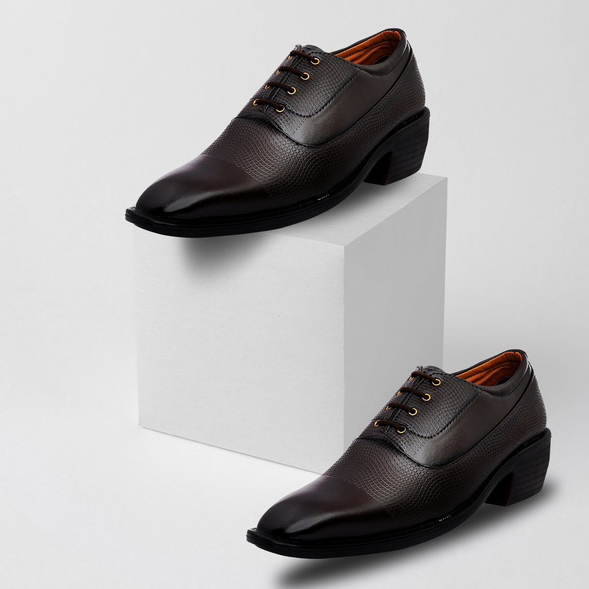 Mens New Stylish Partywear Lace up Formal Shoes for Men
