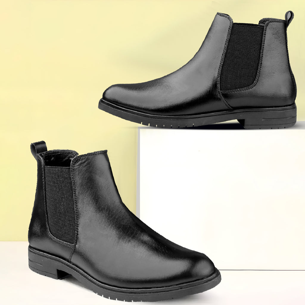 Baxxico New Stylish Men Slip on Ankle Stylish Boots