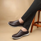 BAXXICO Mens Casual Slip On Shoes Durable Comfort for Office and Walking
