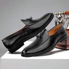 BAXXICO Party Wear Premium Range Tassel Formal Slip ons for Men