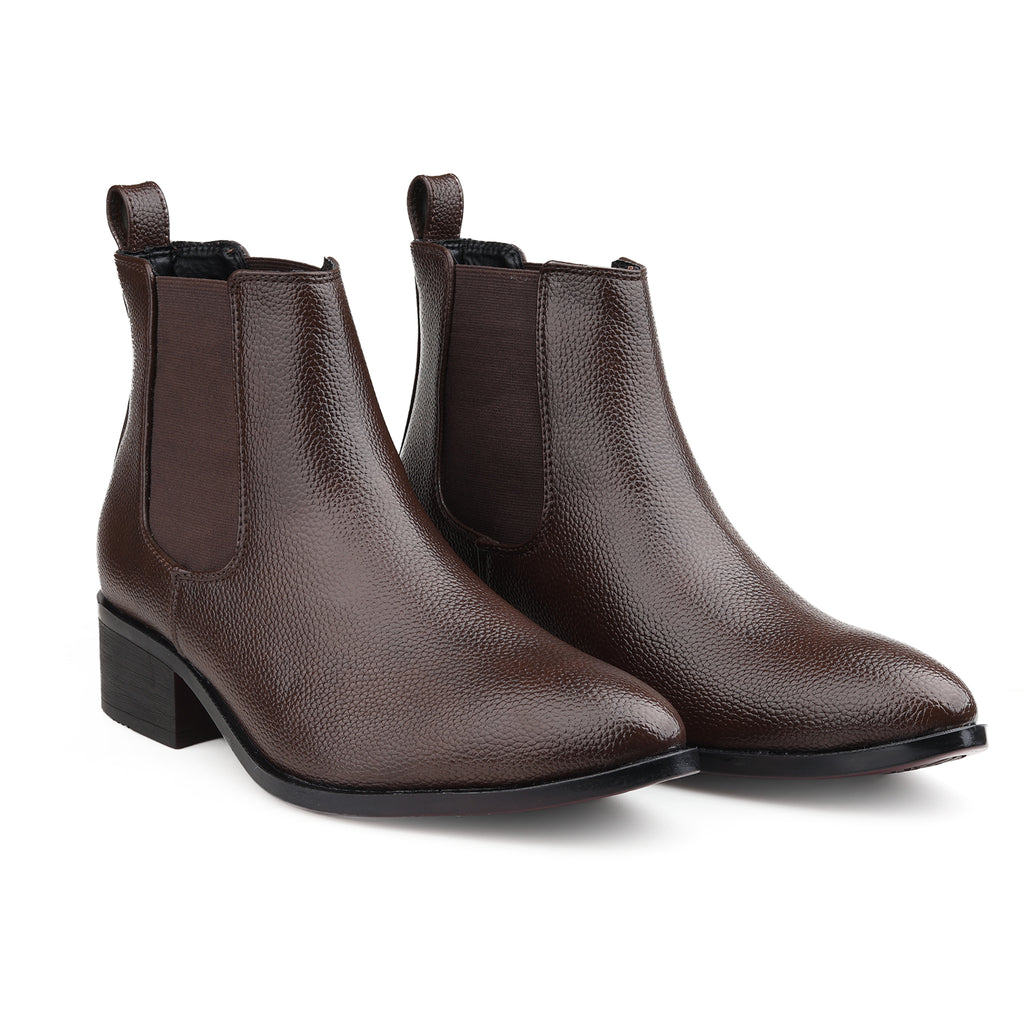 BAXXICO Mens Height Boost Boots 4.5CM Stylish & Comfortable